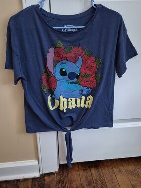 Womens Stitch Tie Front Shirt